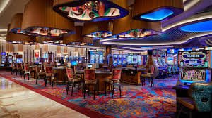 Tampilan permainan Live Casino di aplikasi efek88 dengan dealer nyata